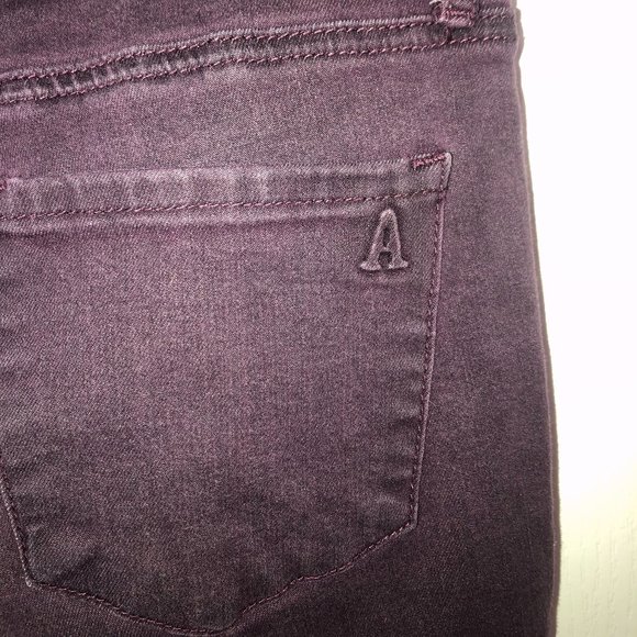 Maroon Skinny Pants - Picture 1 of 4